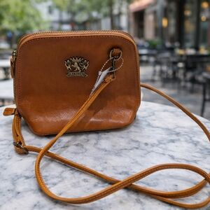 Brown Leather Crossbody Bag